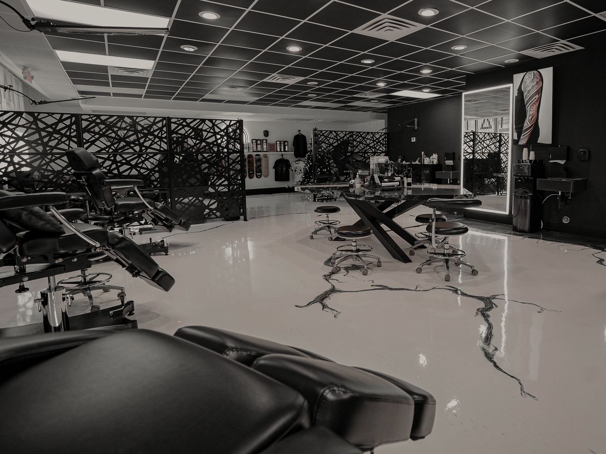 Inside the studio. Opens directions in Google Maps.